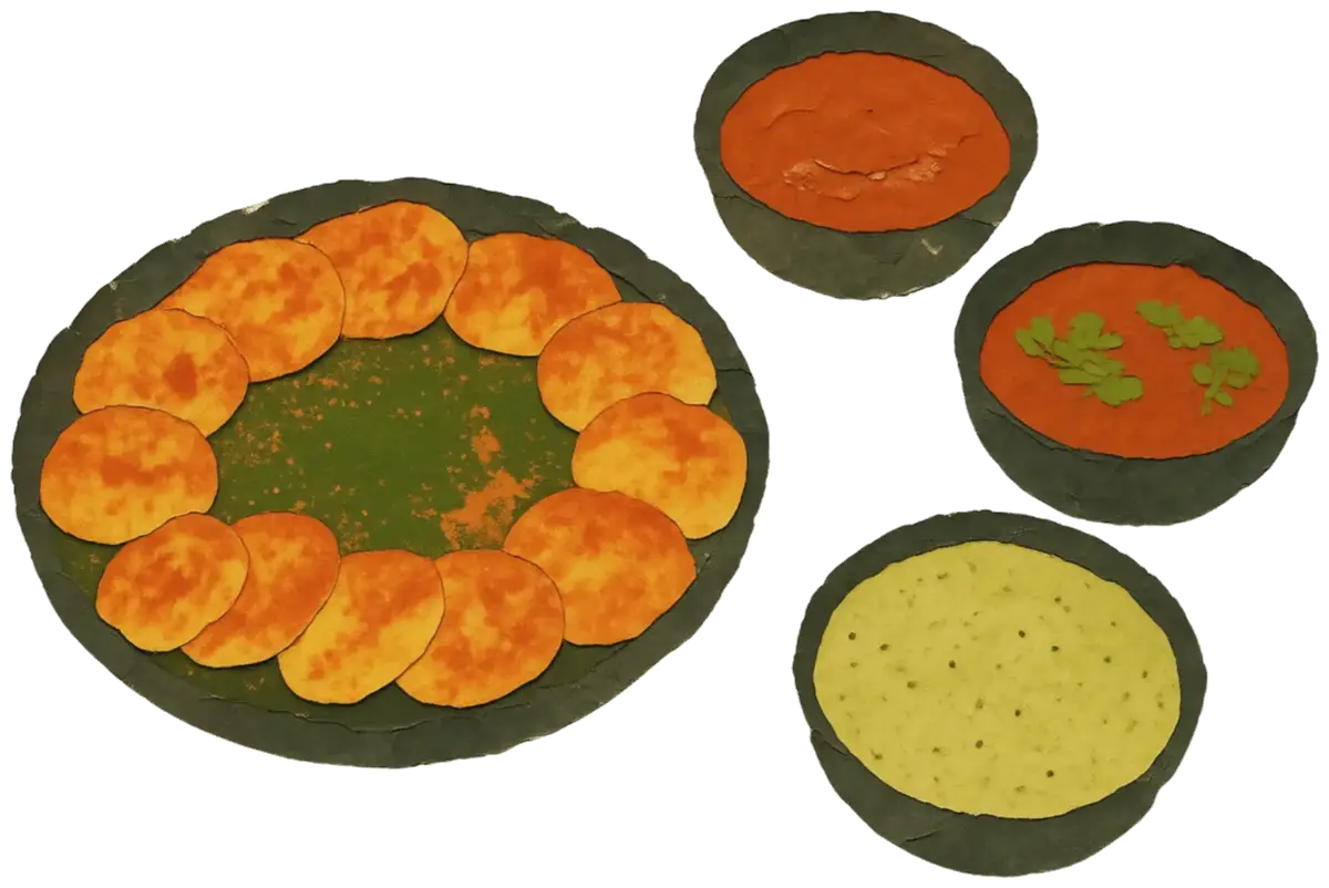 Ghee Podi Button Idli